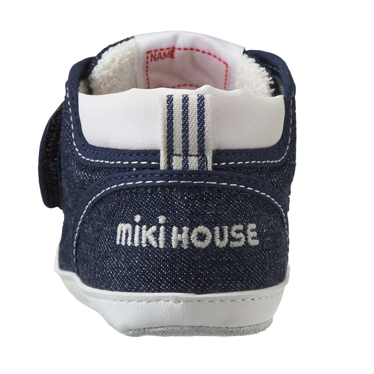 My Pre-Walking Shoes-High Top Style - MIKI HOUSE USA