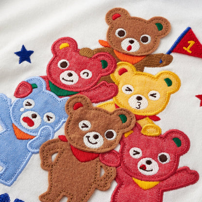 Bear Crew Raglan Tee - MIKI HOUSE USA
