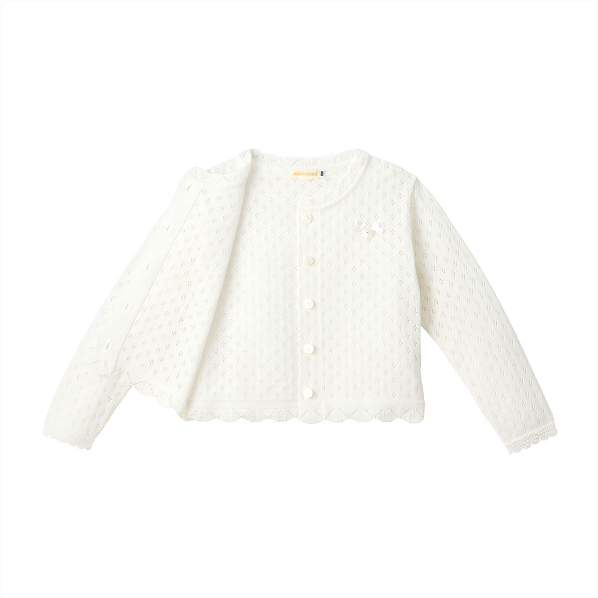 Diamond Knit Cardigan - MIKI HOUSE USA