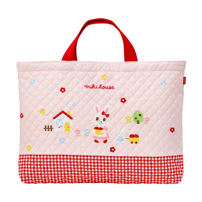 Bunny Quilted Tote - MIKI HOUSE USA