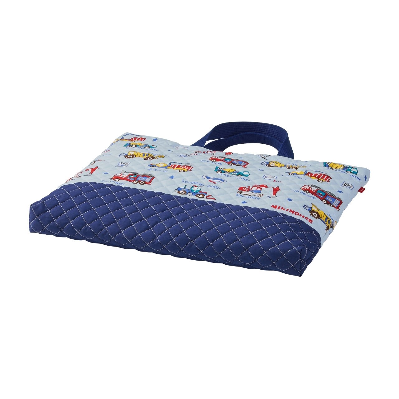 Vehicles Quilted Tote - MIKI HOUSE USA