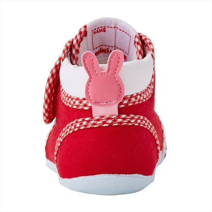 Bunny Denim First Walker Shoes - MIKI HOUSE USA