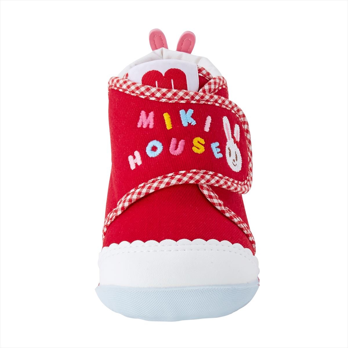 Bunny Denim First Walker Shoes - MIKI HOUSE USA
