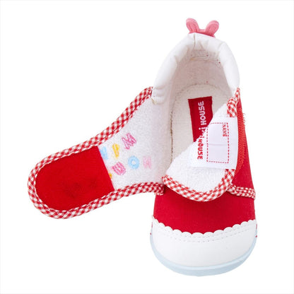 Bunny Denim First Walker Shoes - MIKI HOUSE USA