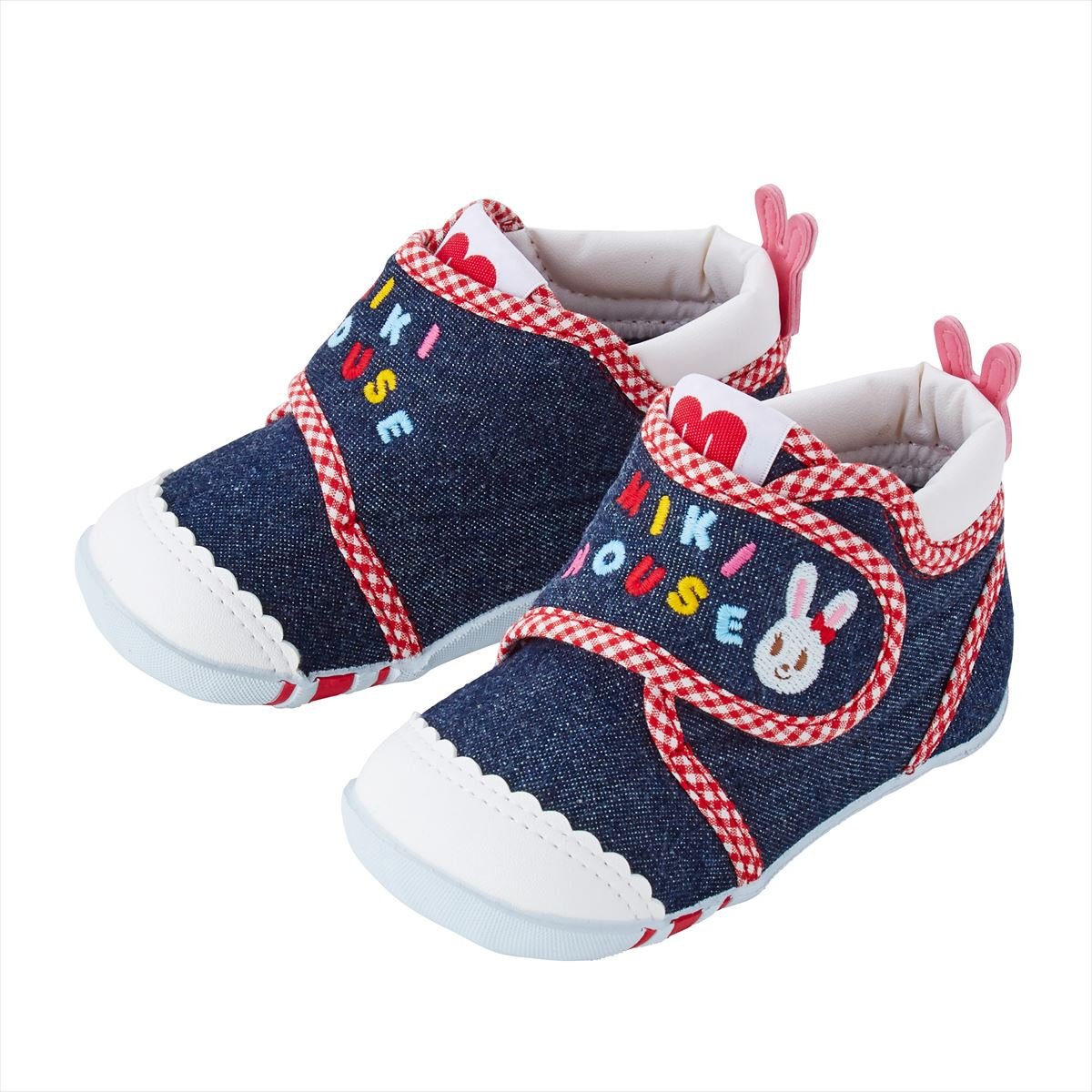 Bunny Denim First Walker Shoes – MIKI HOUSE USA