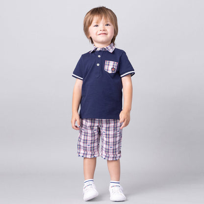 Royal Plaid Capris - MIKI HOUSE USA