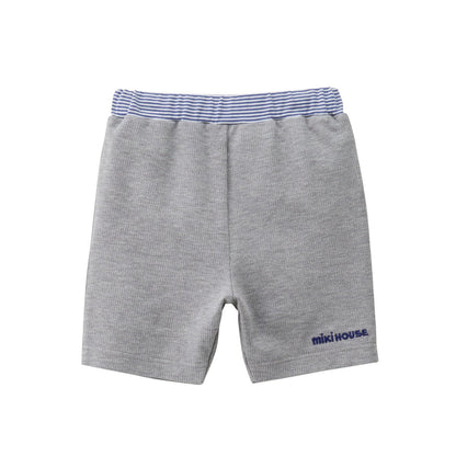 Double Tuck Pique Shorts - MIKI HOUSE USA