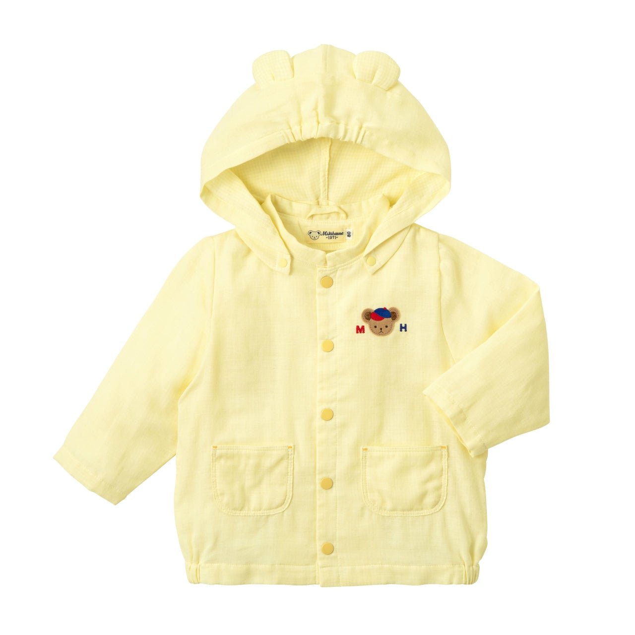 Bear Hooded Jacket (UV Protection) - MIKI HOUSE USA