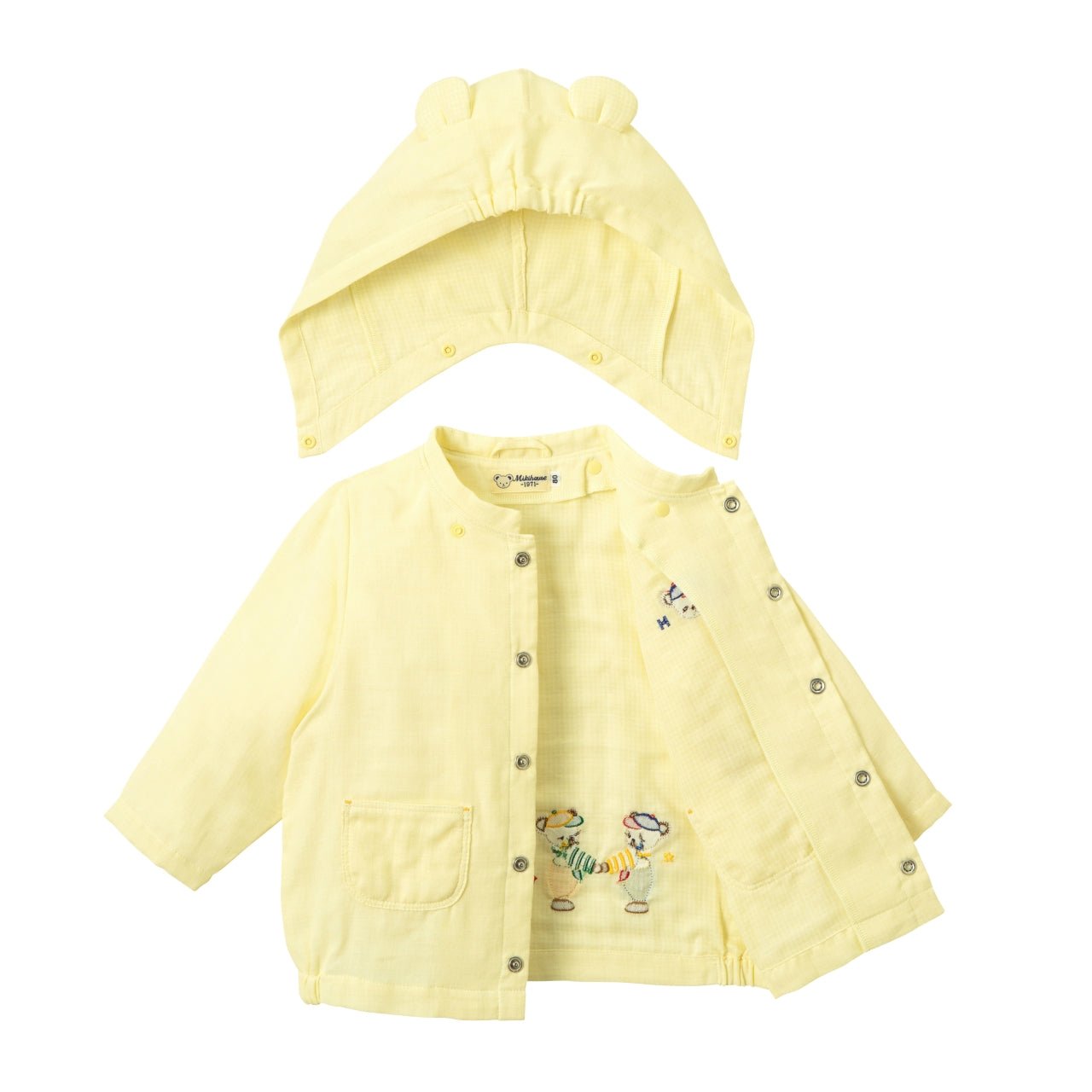 Bear Hooded Jacket (UV Protection) - MIKI HOUSE USA