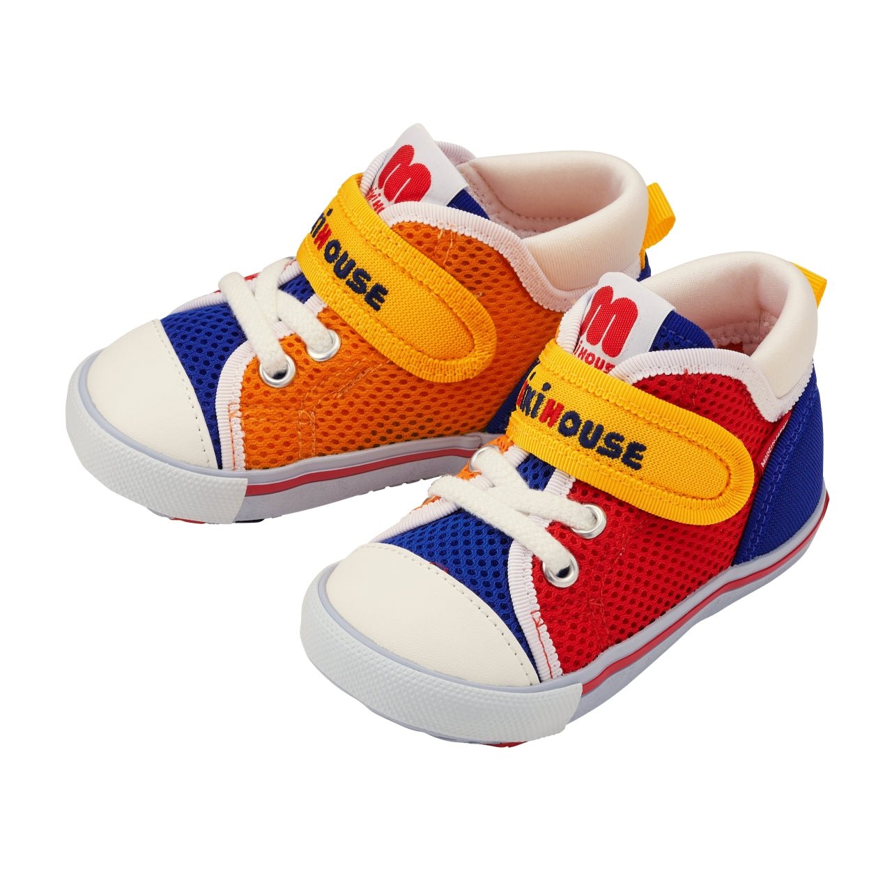 Double Russell Mesh Second Shoes - Blast from the Past - MIKI HOUSE USA