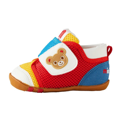 Double Russell First Walker Shoes - Energy Blast - MIKI HOUSE USA