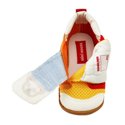 Double Russell First Walker Shoes - Energy Blast - MIKI HOUSE USA