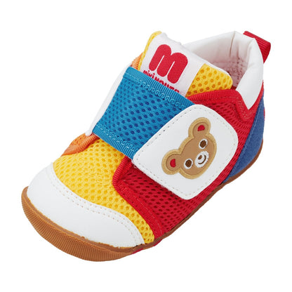 Double Russell First Walker Shoes - Energy Blast - MIKI HOUSE USA