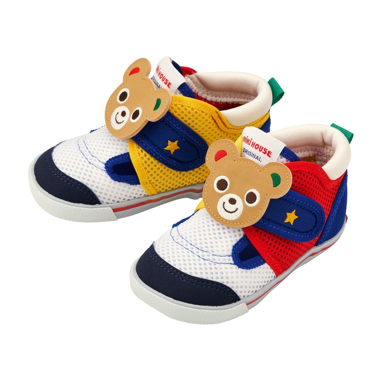 Double Russell Second Shoes - Pump Up Pucci - MIKI HOUSE USA