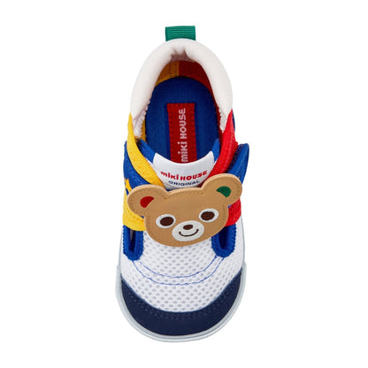 Double Russell Second Shoes - Pump Up Pucci - MIKI HOUSE USA