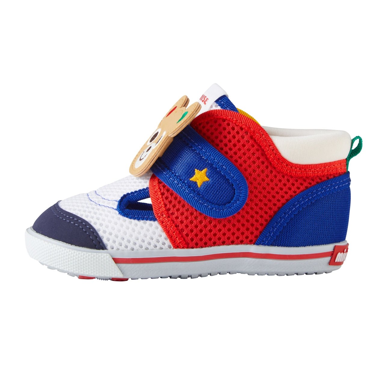 Double Russell Second Shoes - Pump Up Pucci - MIKI HOUSE USA