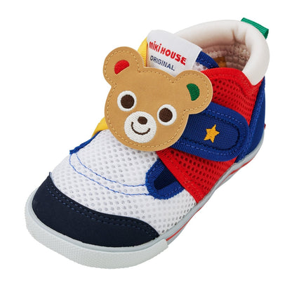 Double Russell Second Shoes - Pump Up Pucci - MIKI HOUSE USA
