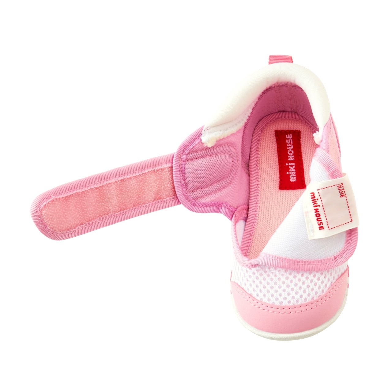 Double Russell First Walker Summer Shoes - Sakura - MIKI HOUSE USA