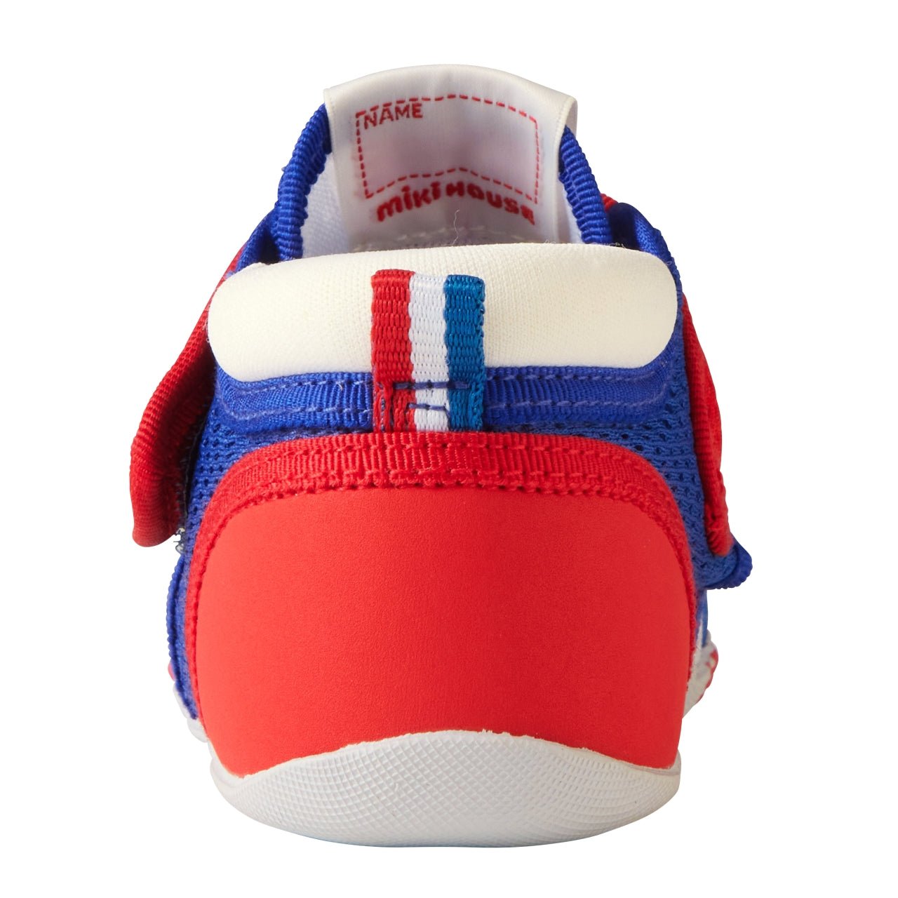 Double Russell First Walker Summer Shoes - Tricolor - MIKI HOUSE USA