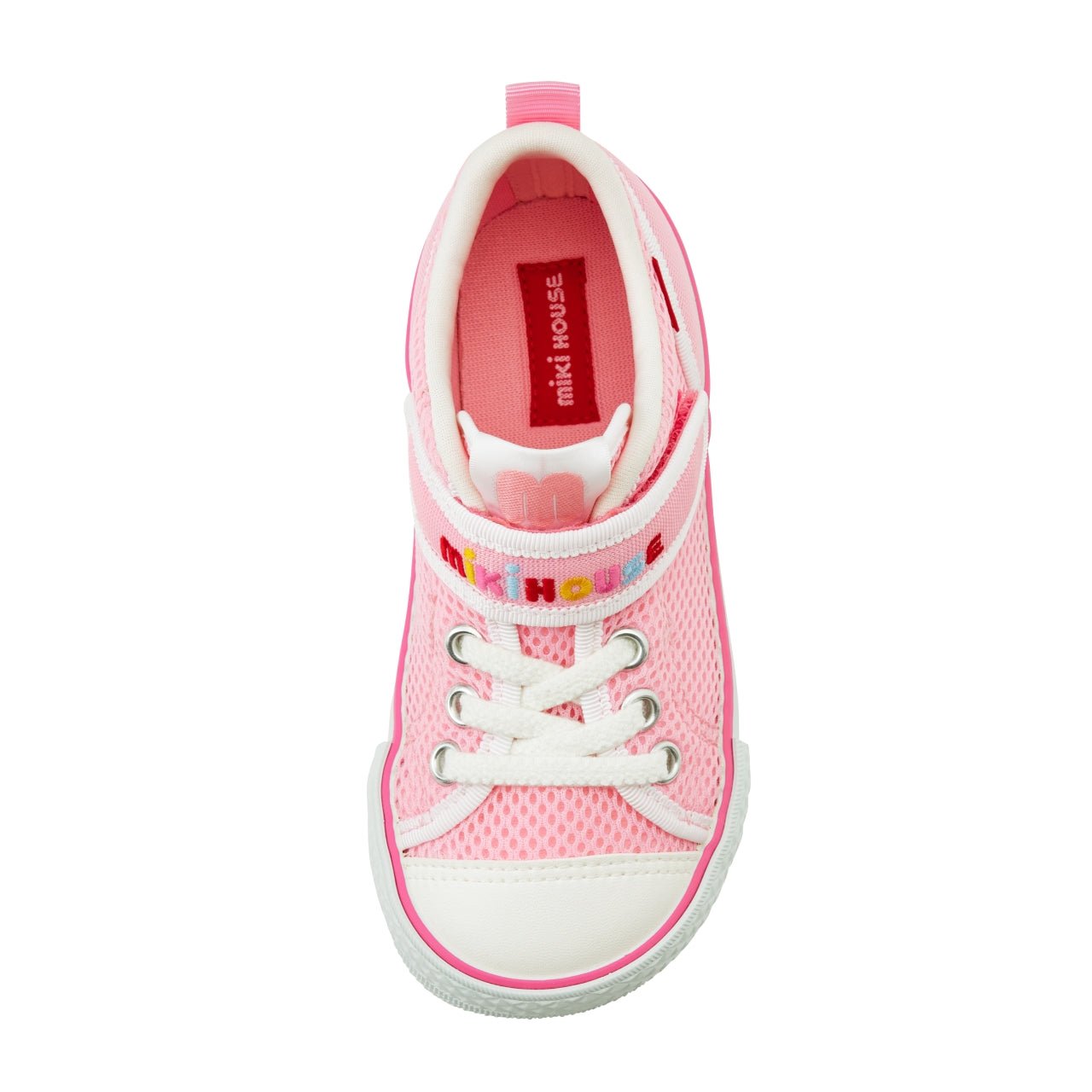 Double Russell Mesh Sneakers for Kids - Strawberry Milk