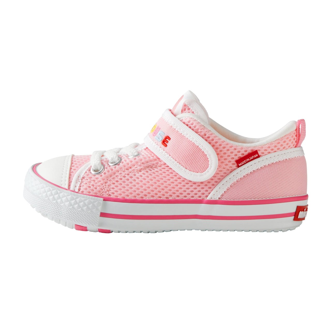 Double Russell Mesh Sneakers for Kids - Strawberry Milk – MIKI 