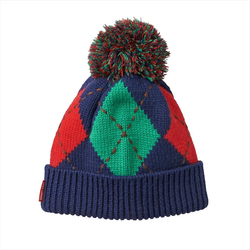 Argyle Knit Hat