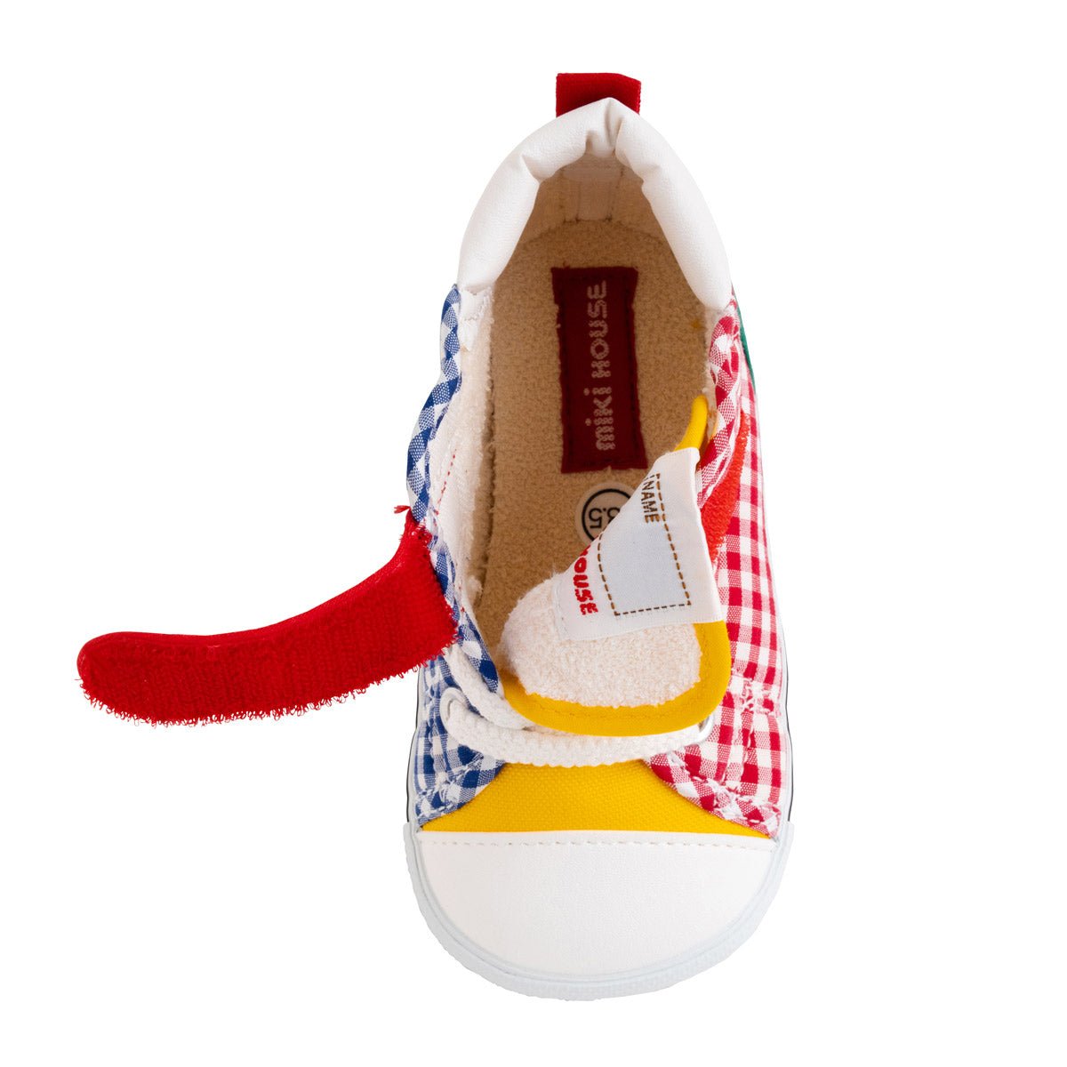 High Top Second Shoes - Patchwork Gingham