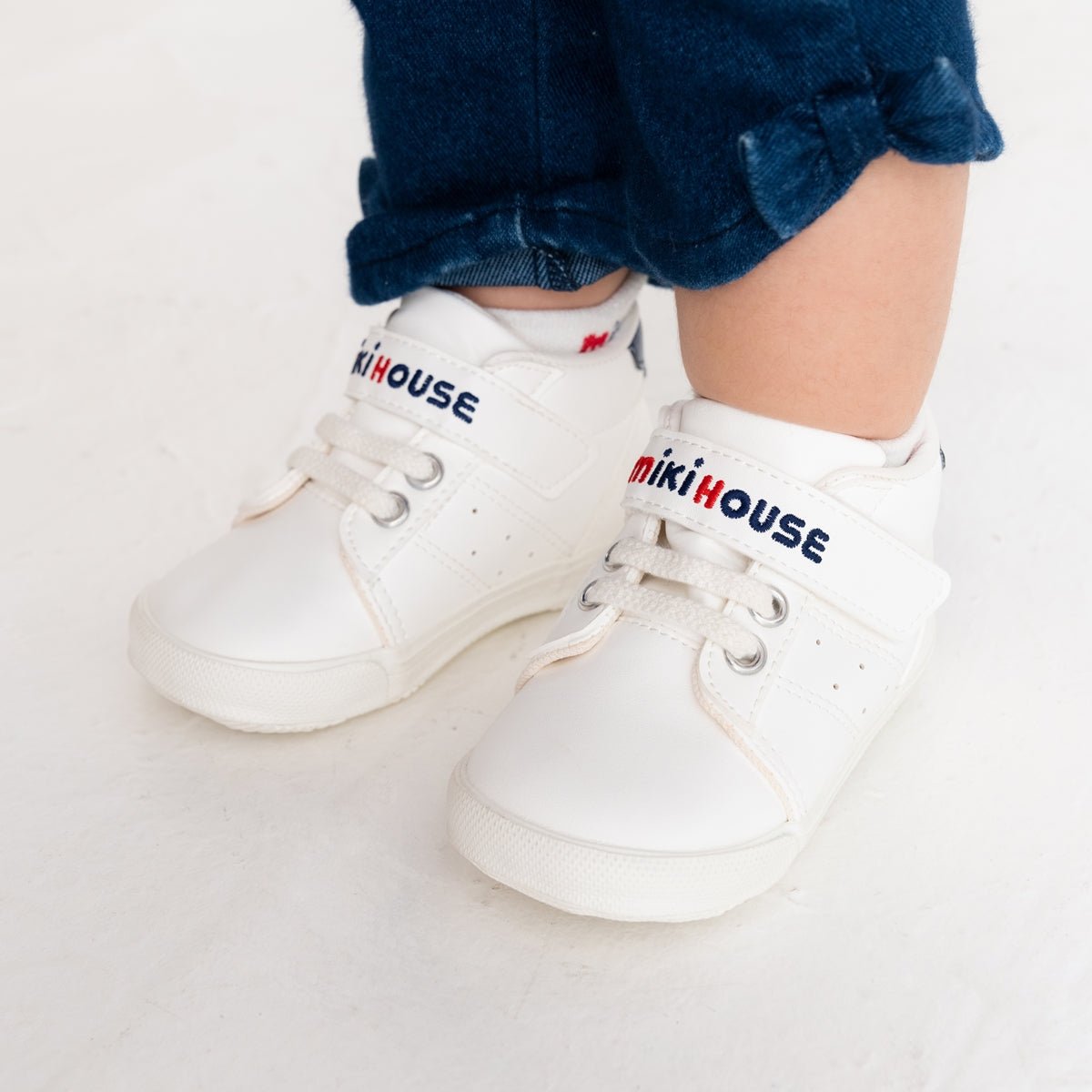 Fresh White Second Shoes - MIKI HOUSE USA