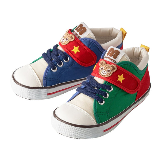 Pucci’s Color Palette High Top Sneaker for Kids - MIKI HOUSE USA
