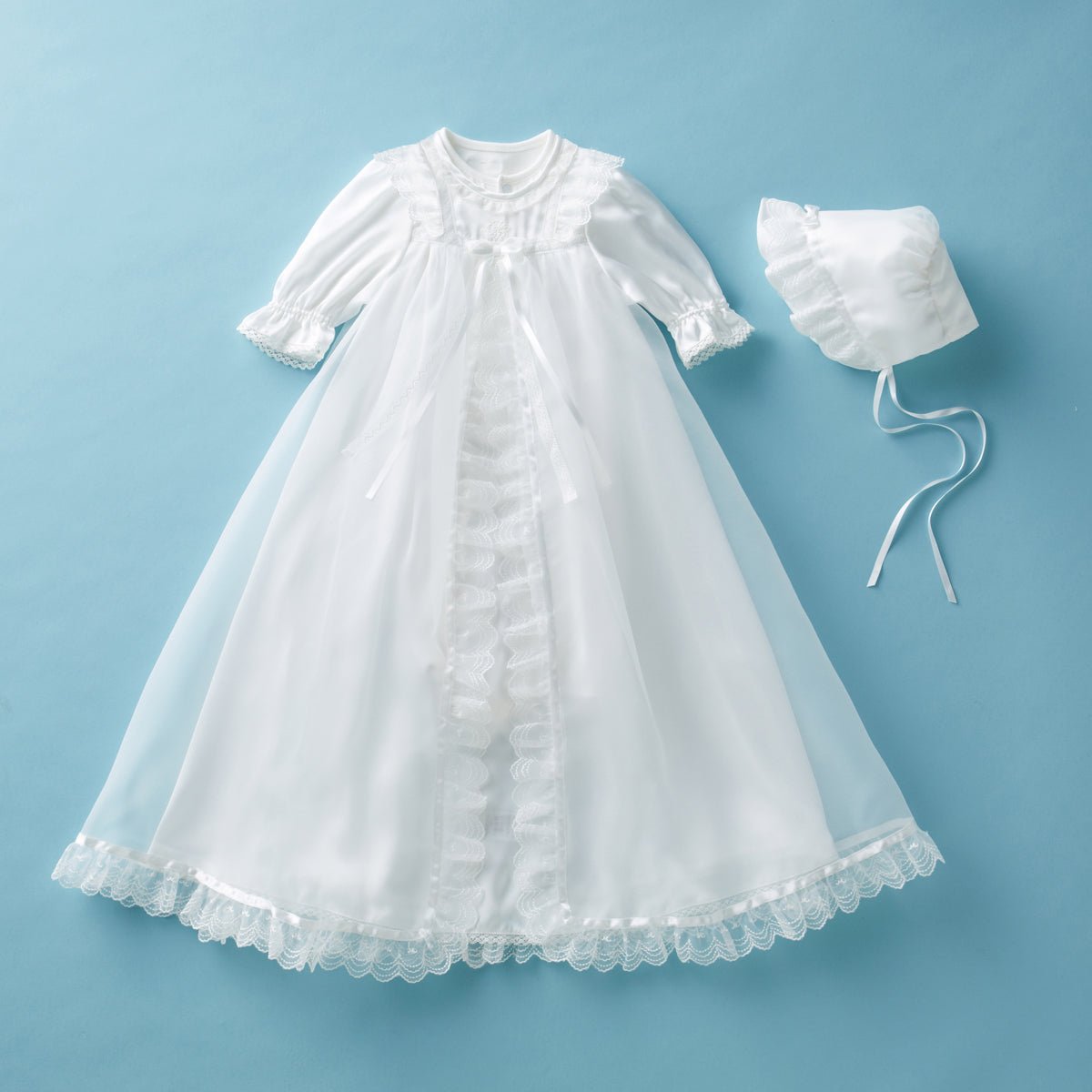 LITTLE KINGDOM GIRLS GC 003 – Baptism Dress Gown Set for Baby Girl in  Ernakulam at best price by Navin Creations - Justdial