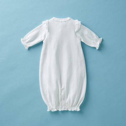 Ceremony collection -Lace Embellished Two-Way Playsuit - MIKI HOUSE USA
