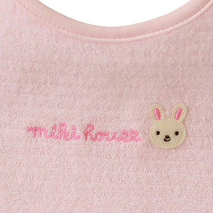 Untwisted Yarn Bib with Water Resistant Lining - MIKI HOUSE USA