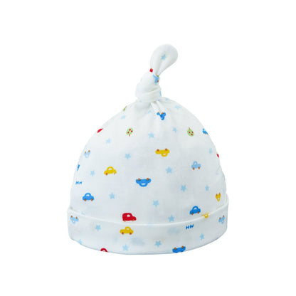 Cotton Jersey Baby Hat - MIKI HOUSE USA