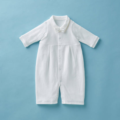 Ceremony collection - 3-Piece Tuxedo-Style Playsuit - MIKI HOUSE USA