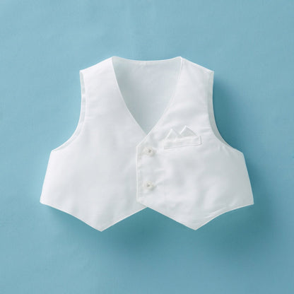 Ceremony collection - 3-Piece Tuxedo-Style Playsuit - MIKI HOUSE USA