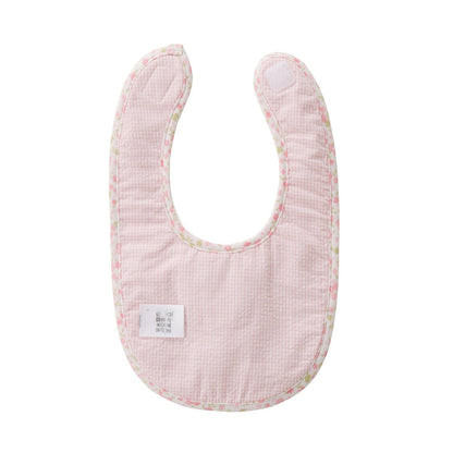 Ribbon and Lace Bib - MIKI HOUSE USA