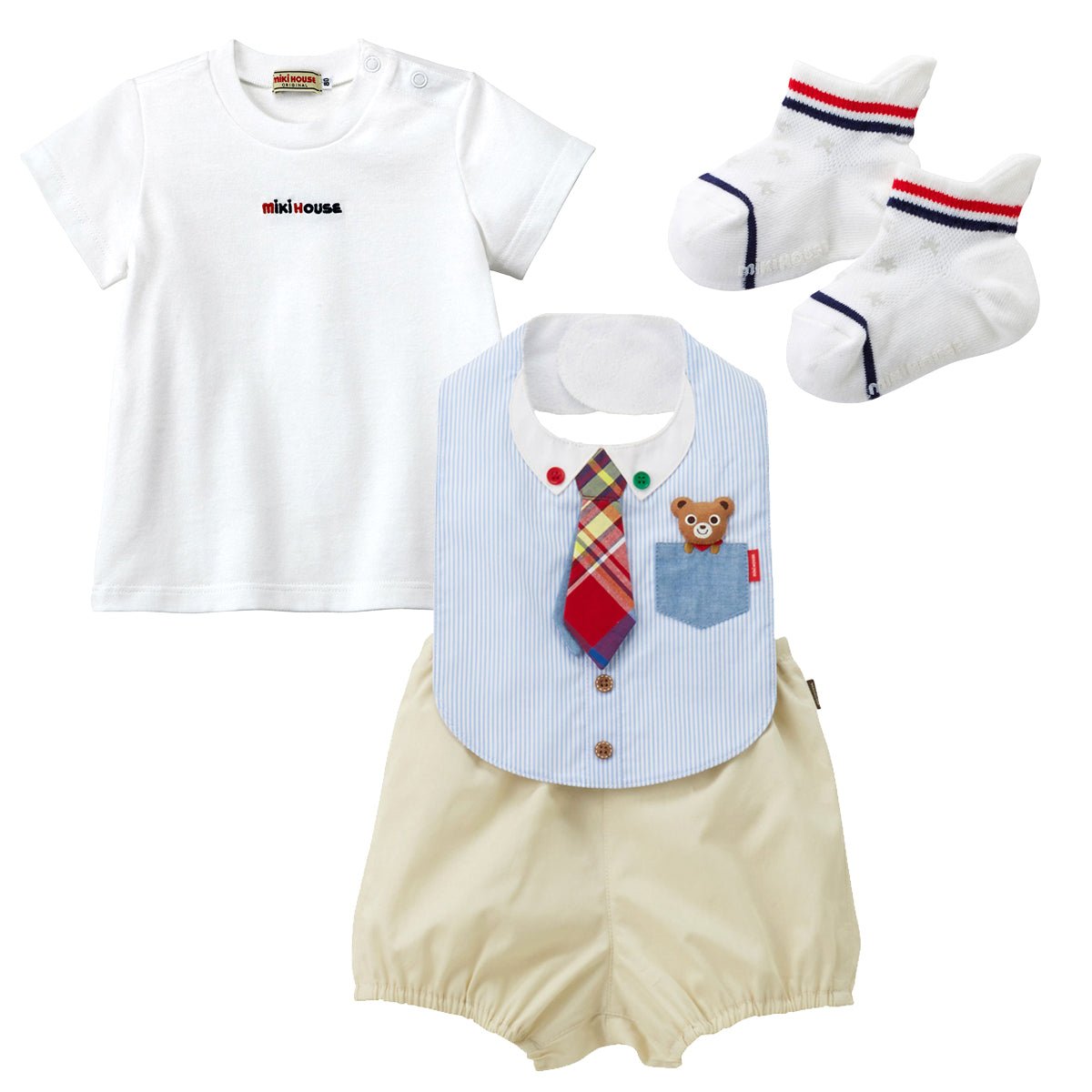 Baby Gift Set for Boys - MIKI HOUSE USA