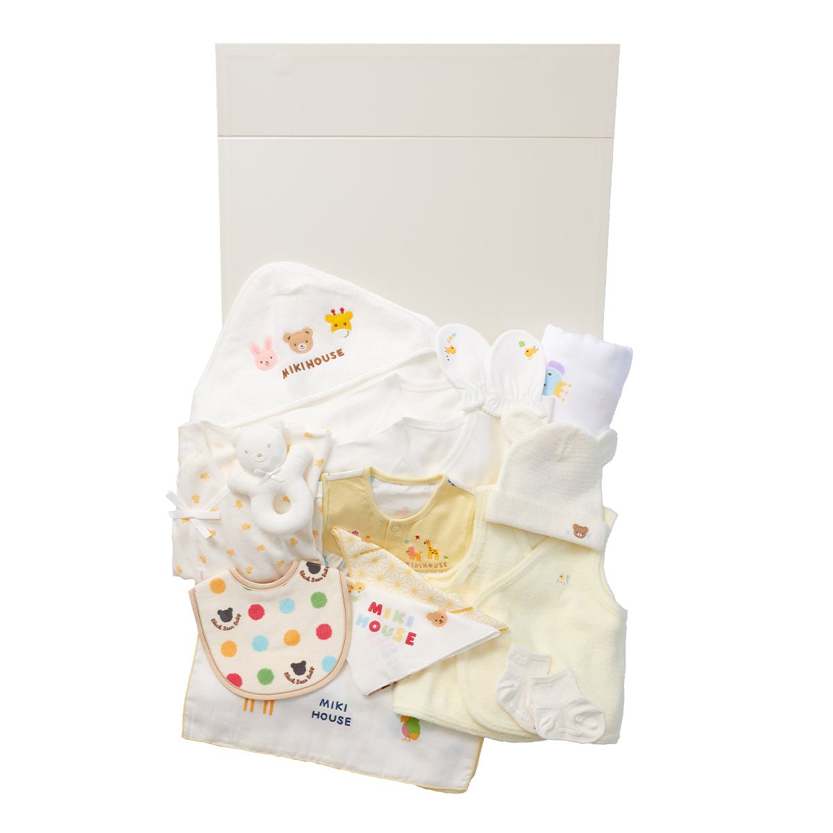Baby Starter Kit (Yellow) with FREE Baby Club Membership - MIKI HOUSE USA