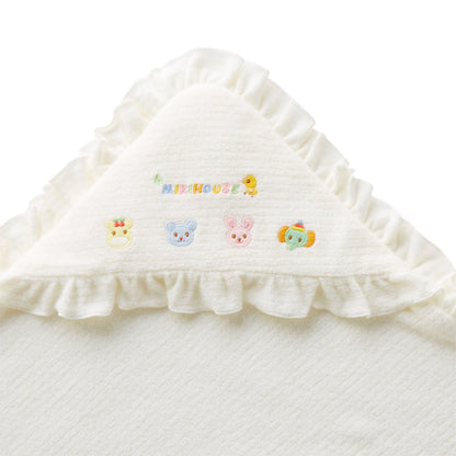 Untwisted Yarn Ultra Soft Fluffy Baby Blanket - MIKI HOUSE USA
