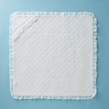 Silky Jacquard Baby Blanket - MIKI HOUSE USA