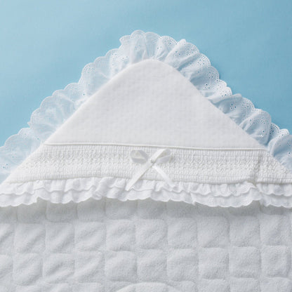 Silky Jacquard Baby Blanket - MIKI HOUSE USA