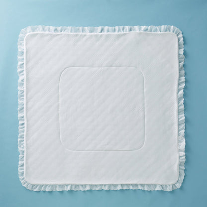 Silky Jacquard Baby Blanket - MIKI HOUSE USA
