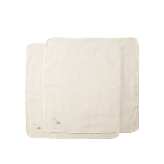Sea Island Cotton Gauze Handkerchief - 2 piece Set - MIKI HOUSE USA
