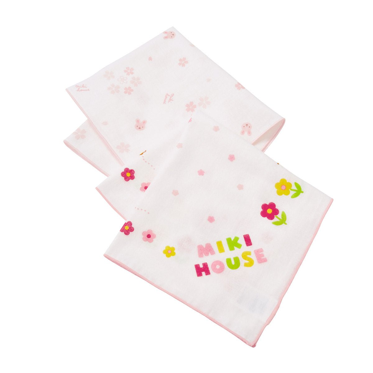 Gauze Handkerchief Set of Two - MIKI HOUSE USA