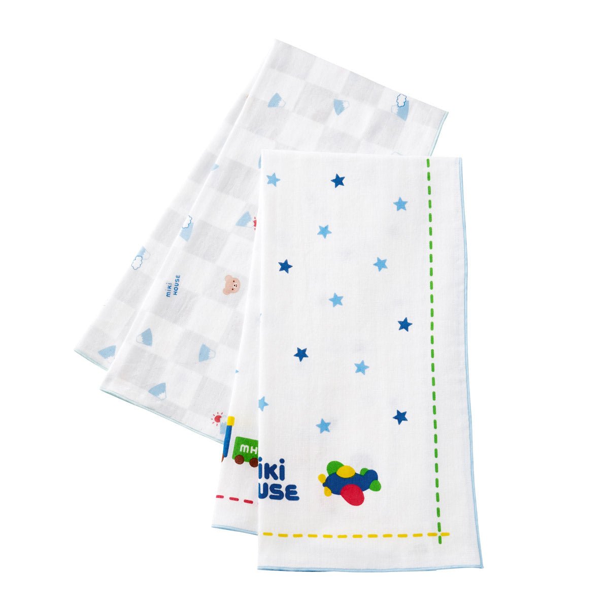 Sky-High Towel Baby Gift Set - MIKI HOUSE USA