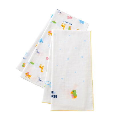 Gauze Towel Set of Two - MIKI HOUSE USA