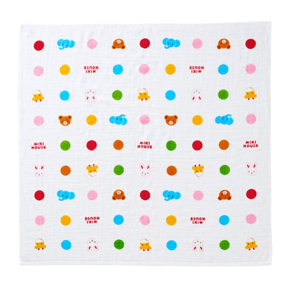 Gauze Pile Hybrid Bath Towel (UV Protection) - MIKI HOUSE USA