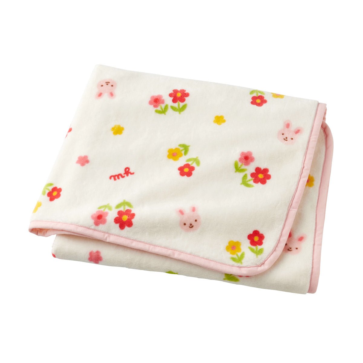 Usako's Flower Garden Cotton Blanket - MIKI HOUSE USA