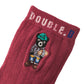 Embroidery DOUBLE_B Crew Socks - MIKI HOUSE USA
