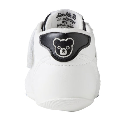 DOUBLE_B Monotone First Walker Shoes - MIKI HOUSE USA